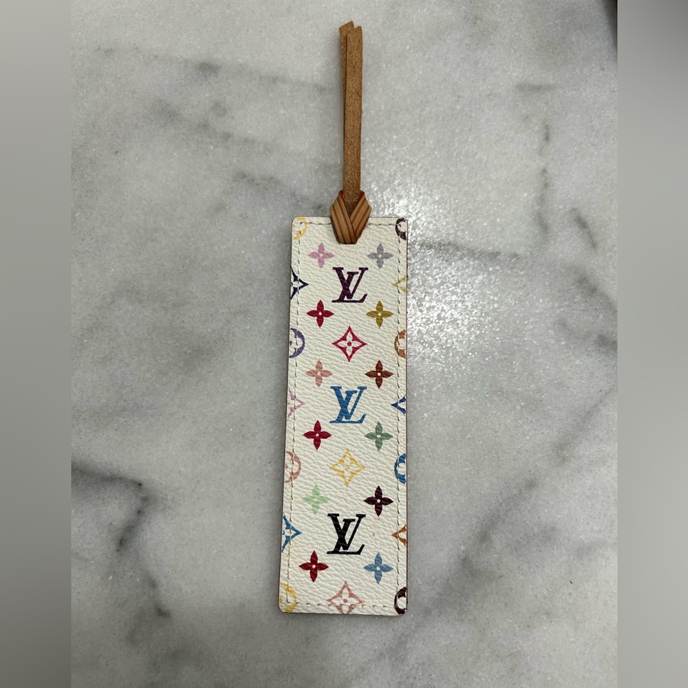 Vintage Louis Vuitton Multicolor Bookmark